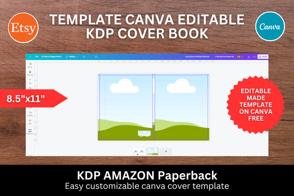 Canva KDP Cover Templates: Your Fast Track to Professional Book Covers