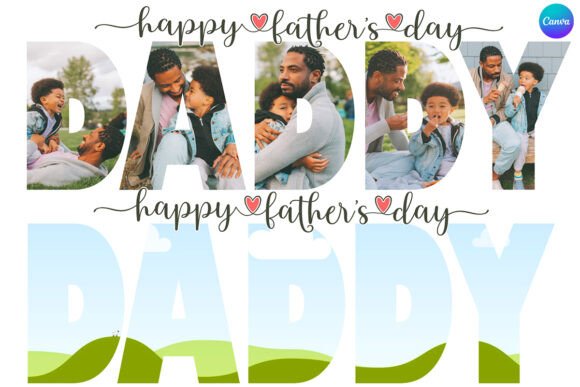 Celebrate Dad: The Ultimate Father's Day Canva Photo Frame