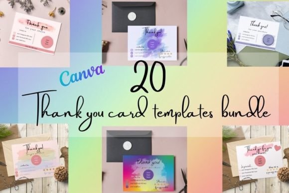 Mastering Gratitude: The Power of Editable Thank You Card Canva Templates