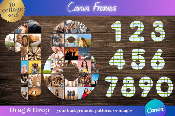 Transforming Ideas with 10 Number Photo Collage Canva Frames