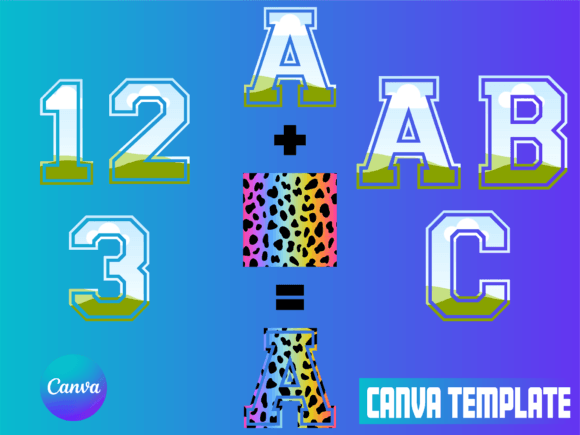 Varsity Font Alphabet Letters Canva: Your Go-To for Bold, Sporty Designs